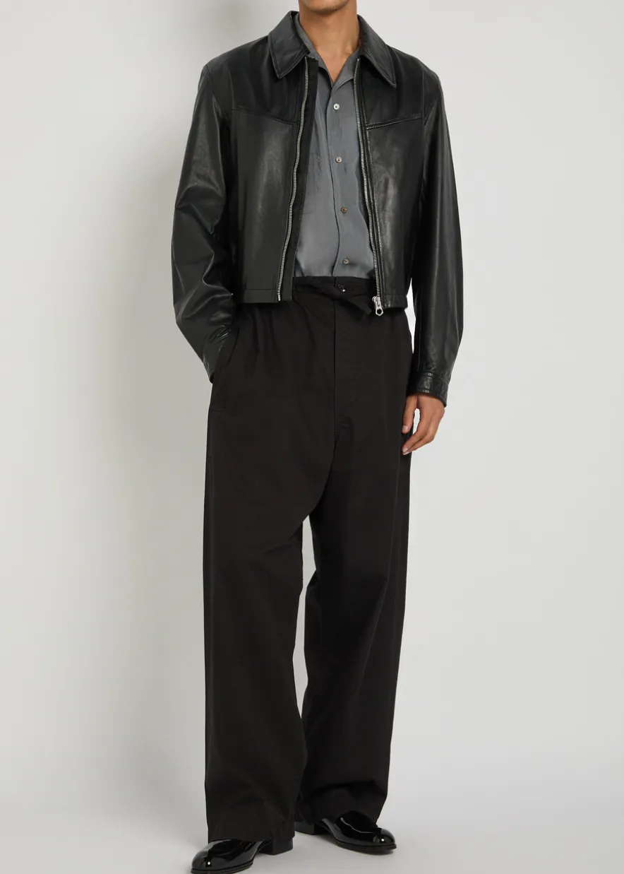 Silk-blend shirt