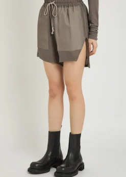 Silk boxer shorts