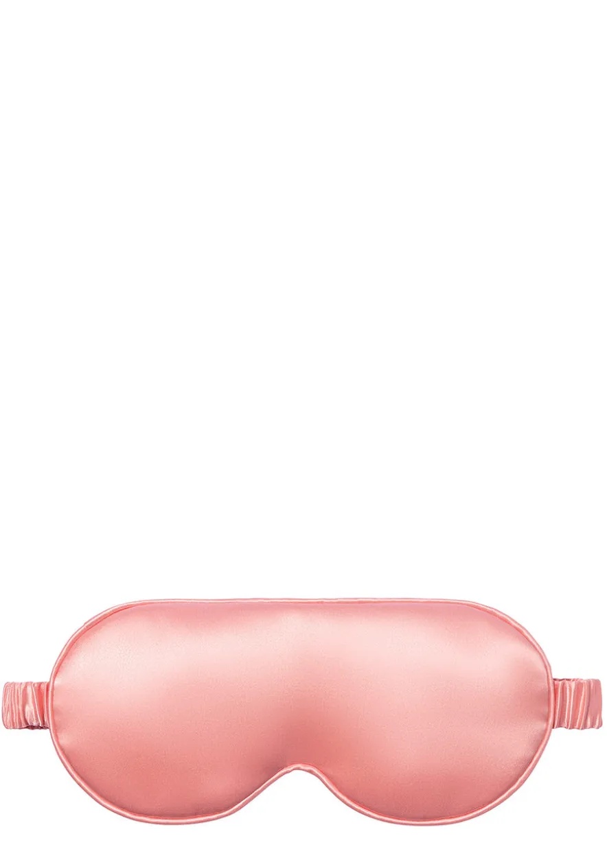 Silk Contour Sleep Mask - Rose