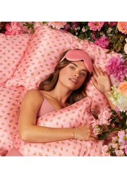 Silk Contour Sleep Mask - Rose