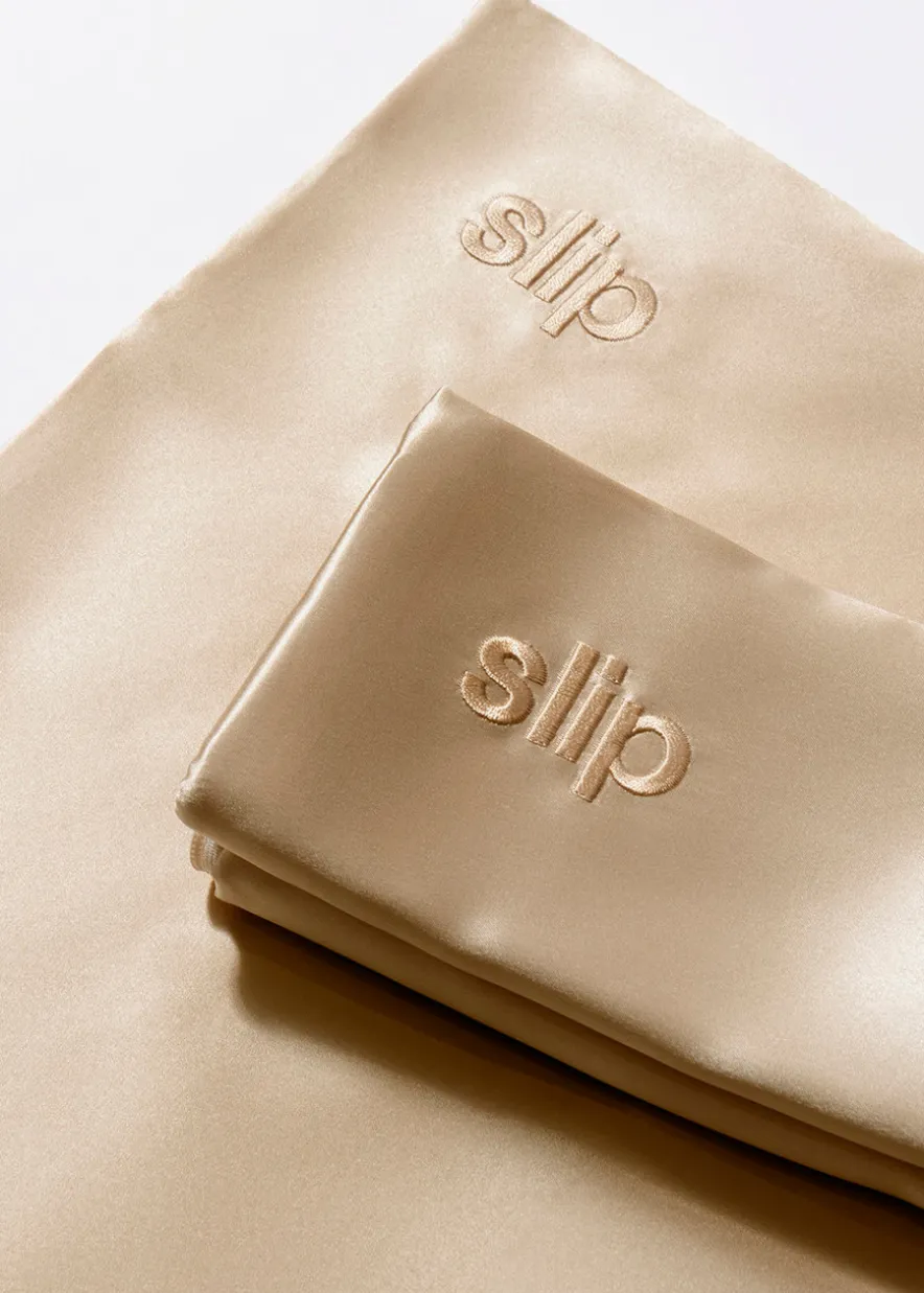 Silk Pillowcase Caramel