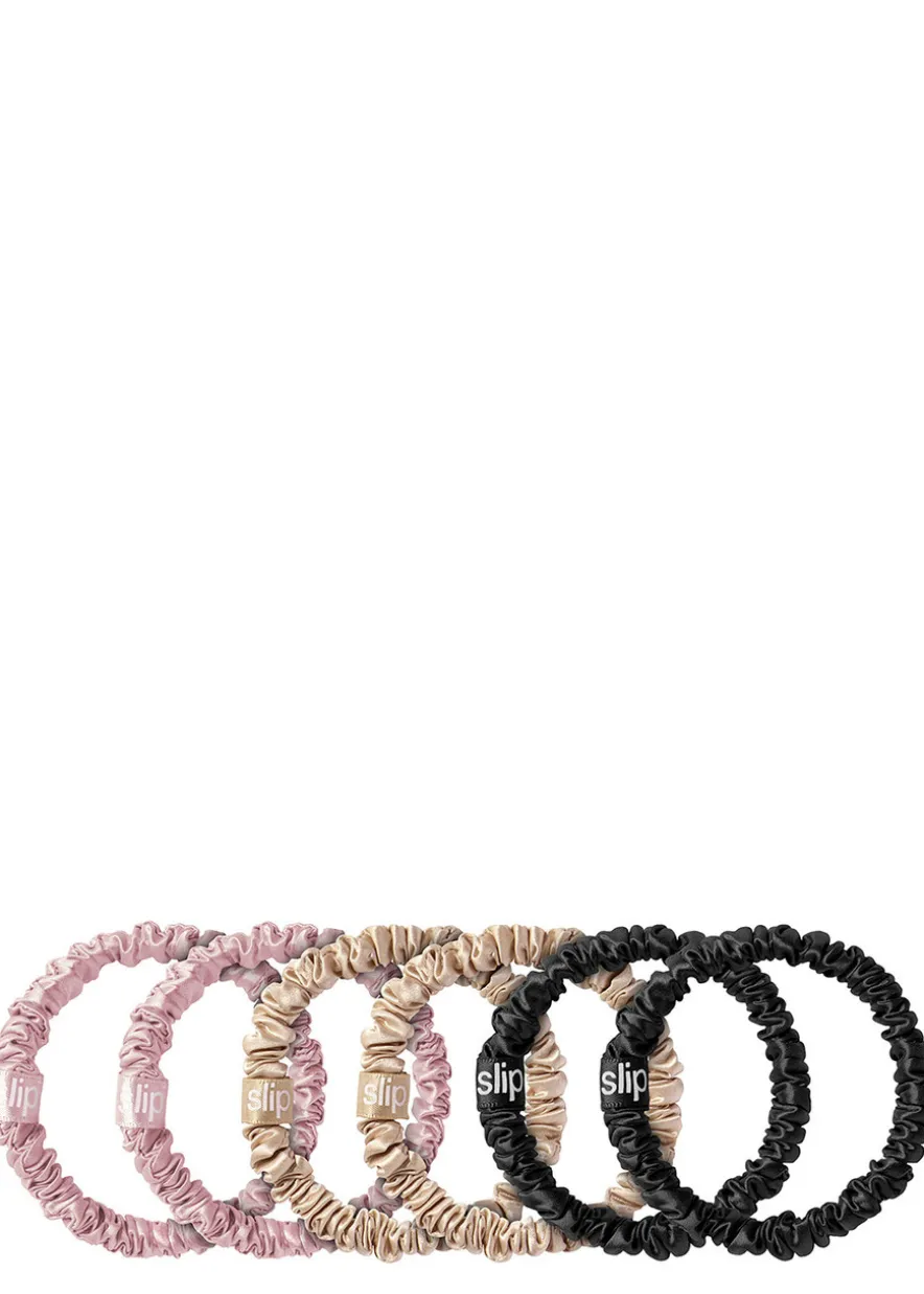 Silk Skinnies Scrunchies 6 Pack - Mix