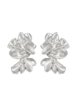 Silver-plated earrings