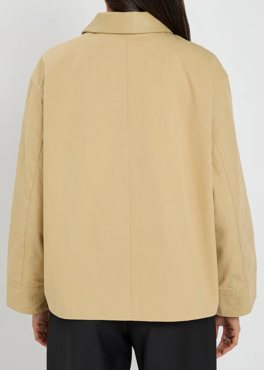 Sina cotton overshirt jacket