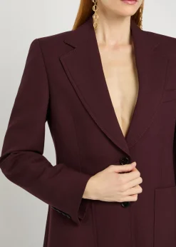 Single Breased wool blazer