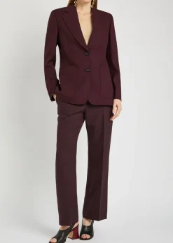 Single Breased wool blazer