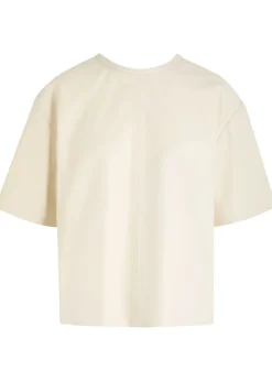 Sira leather T-shirt