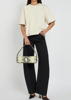 Sira leather T-shirt