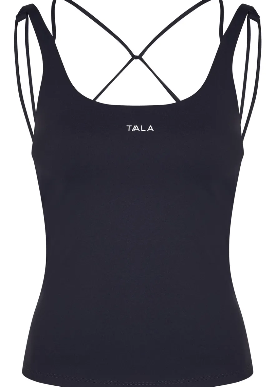 SkinLuxe multi strap stretch-jersey tank top