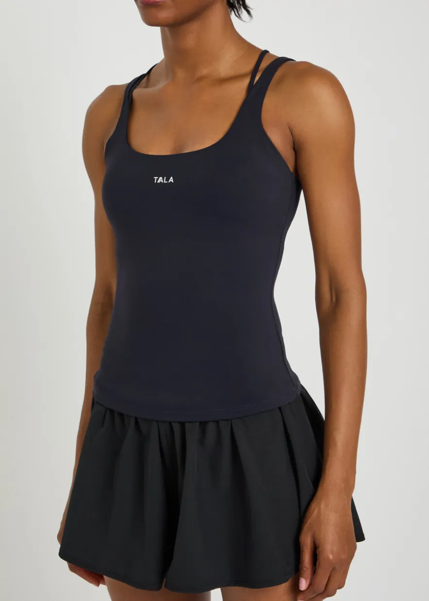 SkinLuxe multi strap stretch-jersey tank top