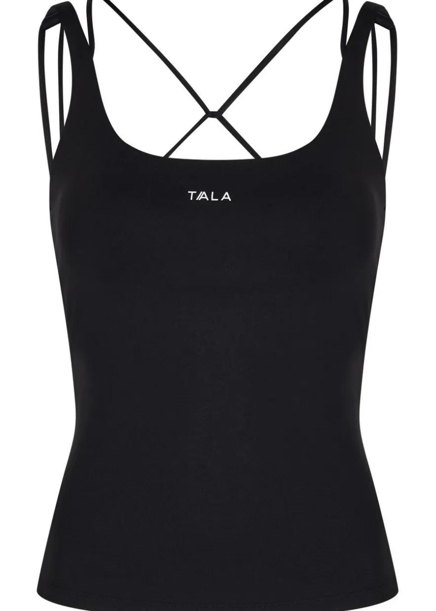 SkinLuxe multi strap stretch-jersey tank top