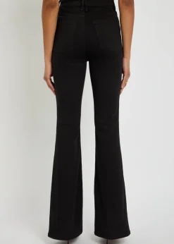 Skinny flared-leg jeans