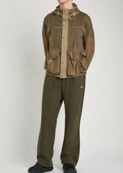 Skye checked hooded shell jacket
