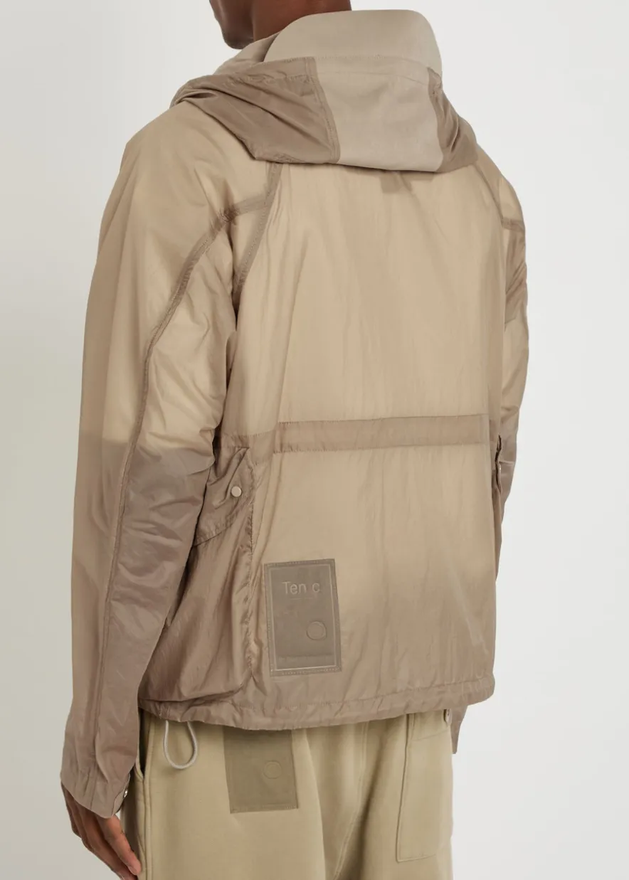 Skye panelled shell jacket