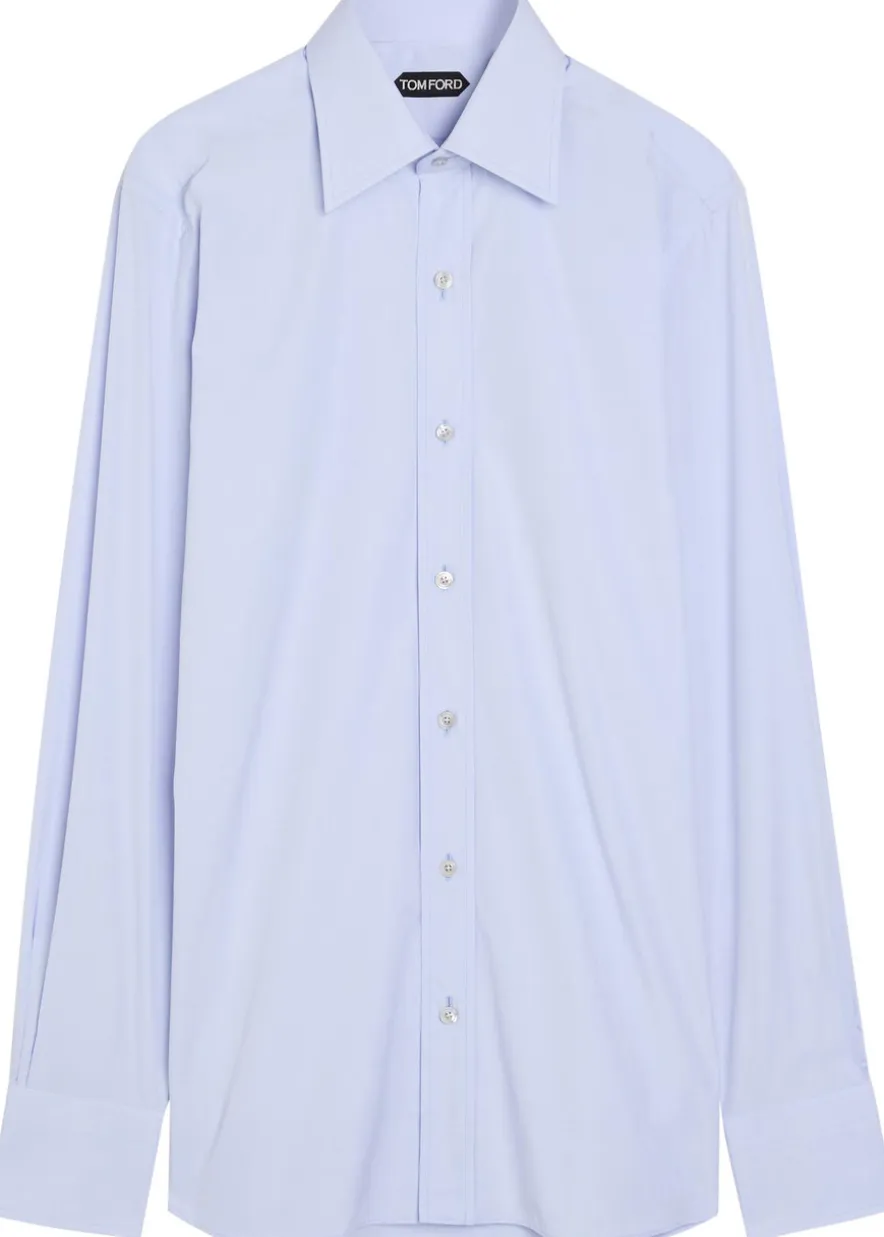 Slim-fit cotton shirt