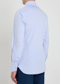 Slim-fit cotton shirt
