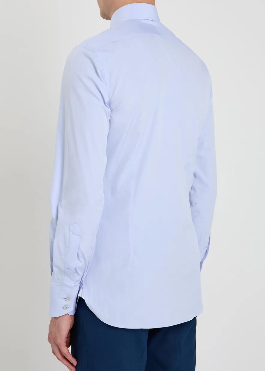 Slim-fit cotton shirt