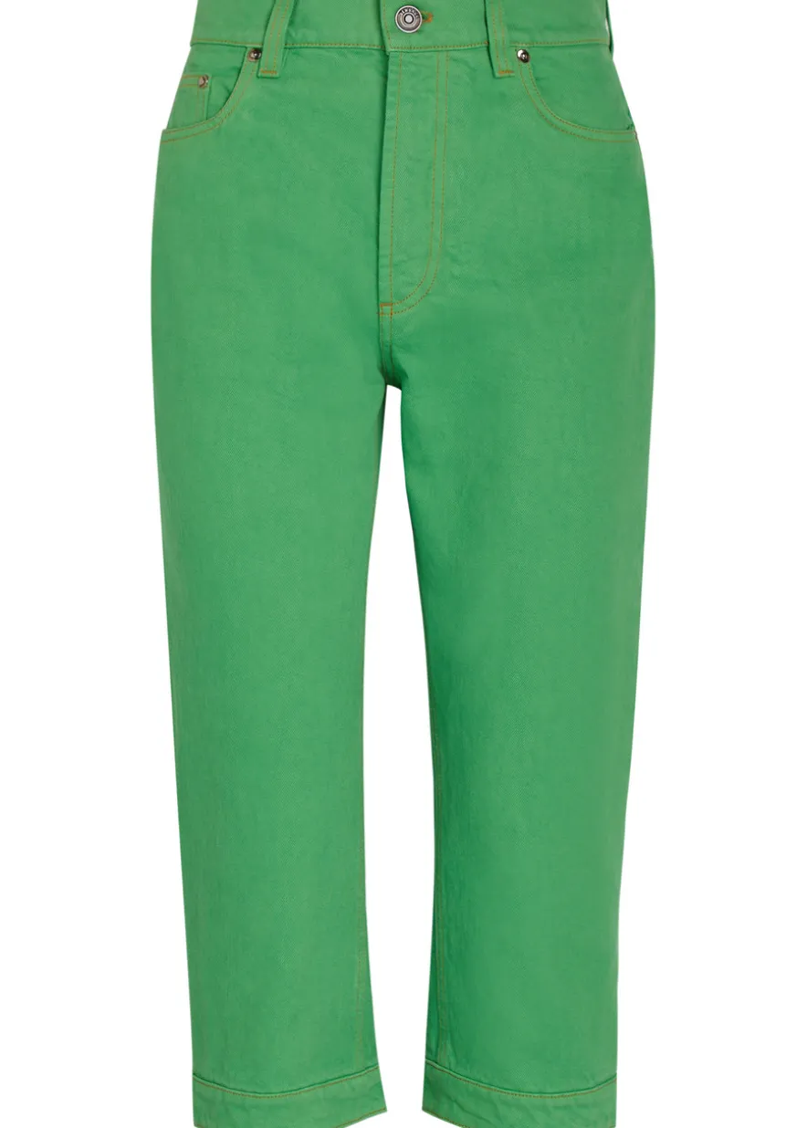 Slim-leg capri jeans