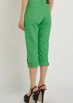 Slim-leg capri jeans