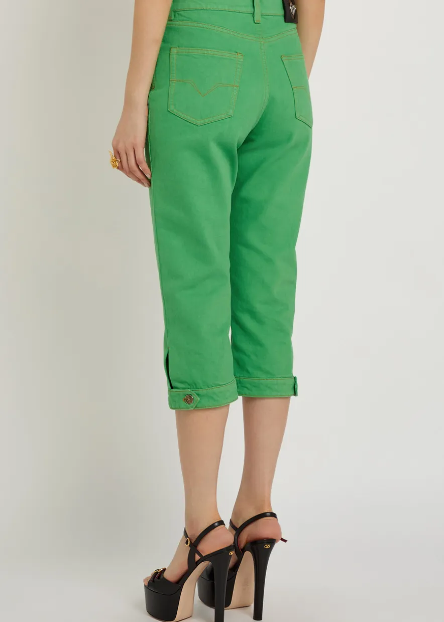 Slim-leg capri jeans