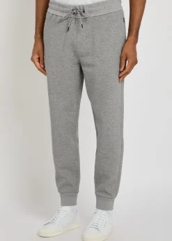 Slim-leg cotton-blend sweatpants