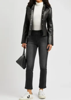 Slim-leg jeans