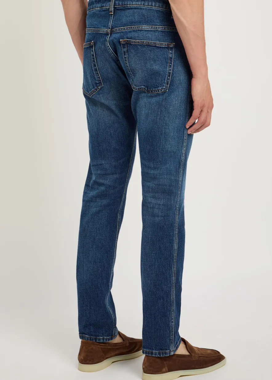 Slim-leg jeans