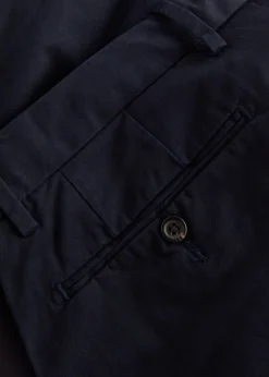Slim-leg stretch cotton chinos