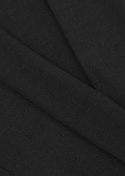 Slim-leg stretch-wool trousers