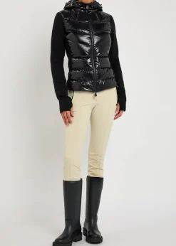 Slim-leg twill ski trousers