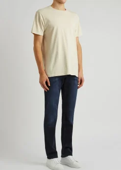 Slimmy Luxe Performance+ dark blue jeans