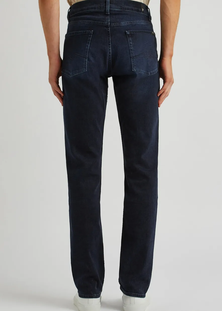 Slimmy Luxe Performance+ dark blue jeans