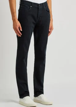 Slimmy Luxe Performance dark blue jeans
