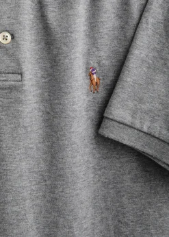 Slim Pima cotton polo shirt