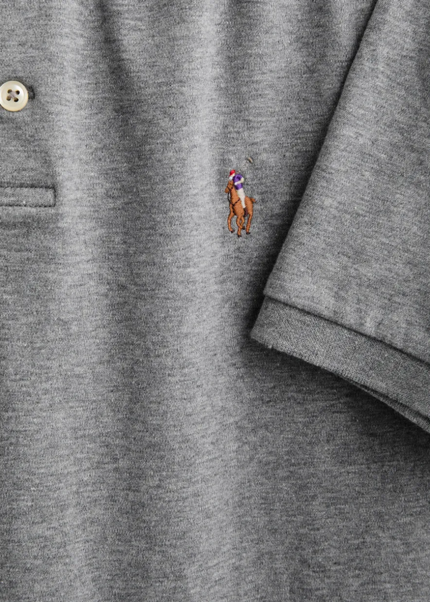 Slim Pima cotton polo shirt