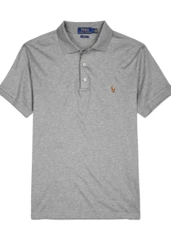 Slim Pima cotton polo shirt
