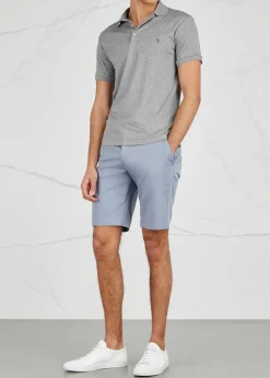 Slim Pima cotton polo shirt