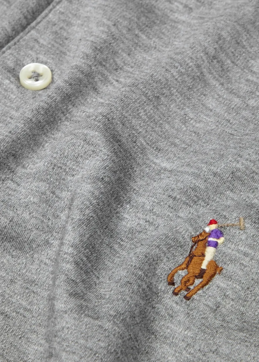 Slim Pima cotton polo shirt
