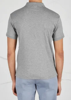 Slim Pima cotton polo shirt