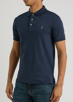 Slim Pima cotton polo shirt