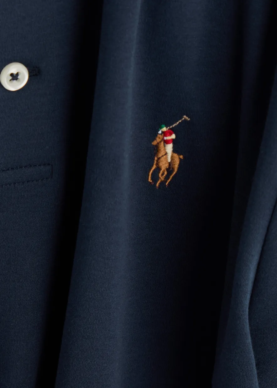 Slim Pima cotton polo shirt