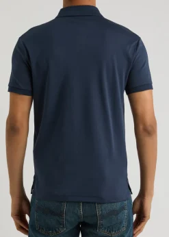 Slim Pima cotton polo shirt
