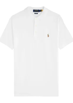 Slim Pima cotton polo shirt