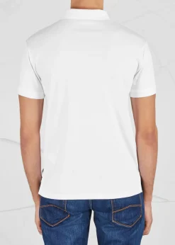 Slim Pima cotton polo shirt