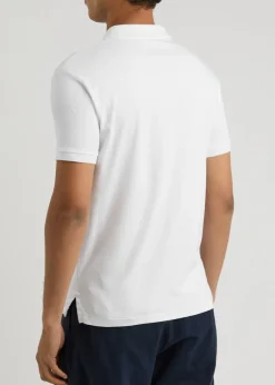 Slim Pima cotton polo shirt
