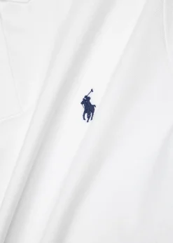 Slim piqué-cotton polo shirt