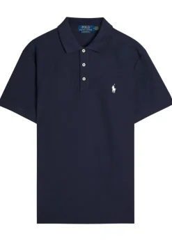Slim piqué cotton polo shirt