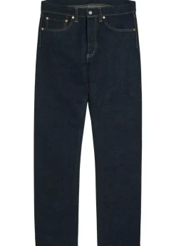 Slim straight-leg jeans