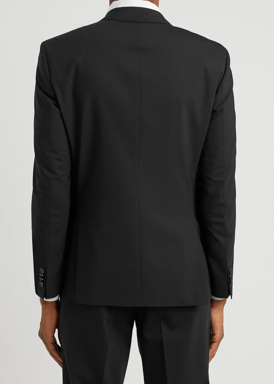 Slim stretch-wool blazer