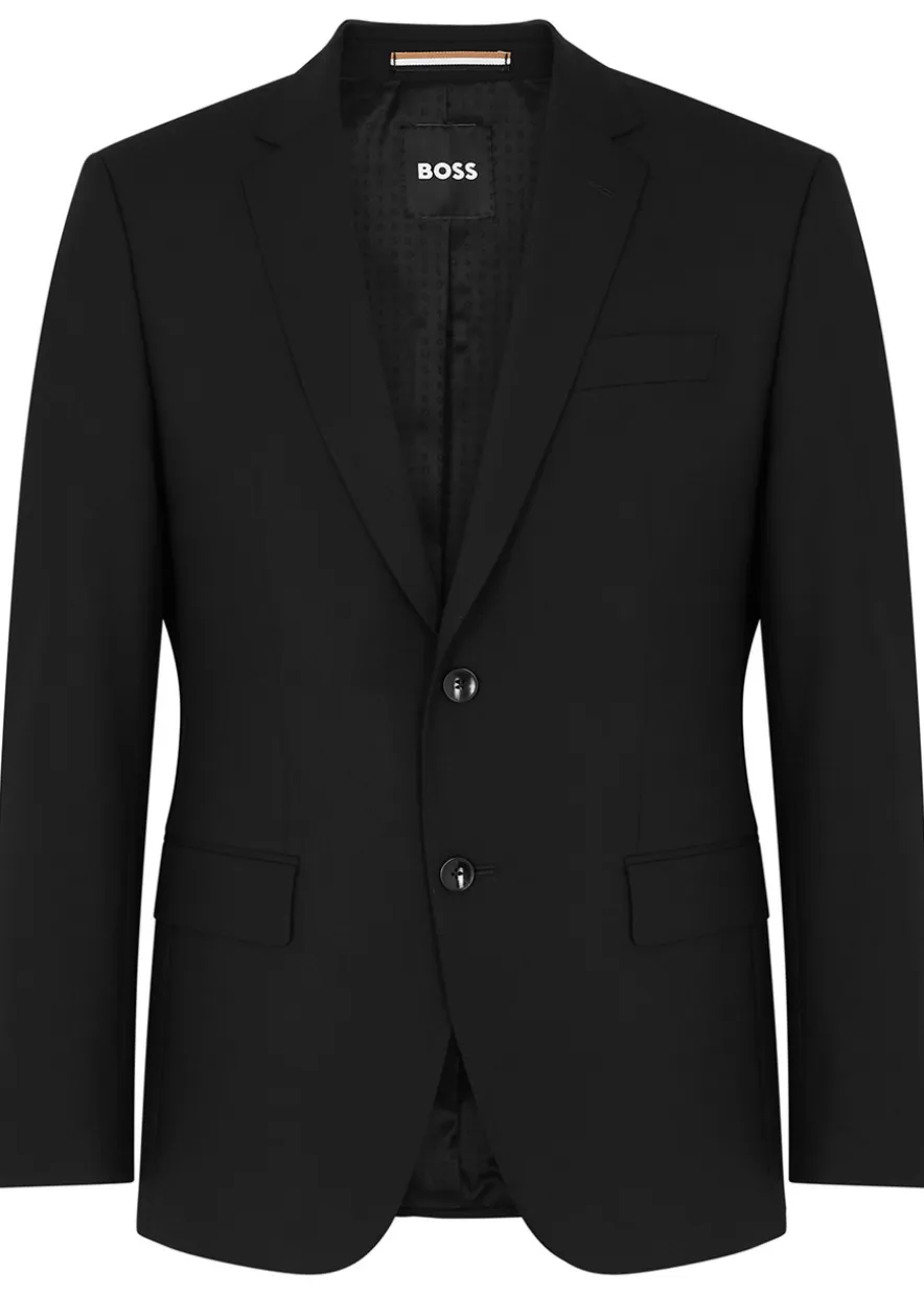 Slim stretch-wool blazer